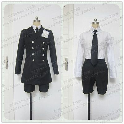 taobao agent [Real shot] Cosplay clothing for the funeral clothing of the black deacon (Special offer in stock !!)