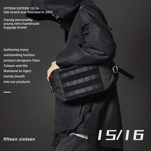 Нейлоновая сумка через плечо, нагрудная сумка для отдыха подходит для мужчин и женщин, сумка на одно плечо, поясная сумка