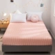 Khăn trải giường bằng vải cotton đơn mảnh trải giường 1,5 mét 1,8 tấm gấp đôi tấm chống trượt Simmons nệm bảo vệ - Trang bị Covers