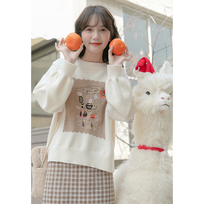 taobao agent Japanese retro sexy sweater, autumn, 2023 collection