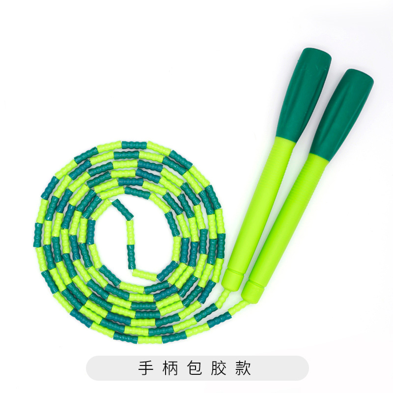 skipping students skipping rope fancy sports bead section skipping rope primary and secondary school students children's fancy bamboo section skipping rope