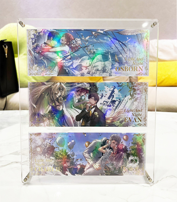 taobao agent 【Move】Light and Night Love Happy Zoo Cafe Lyser Ticket Color Paper Paper Phase Frame Temple
