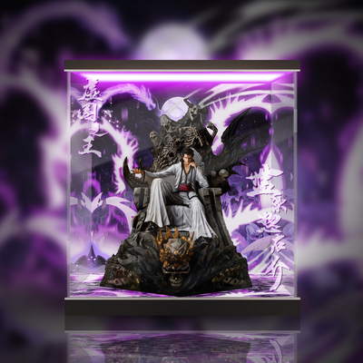 taobao agent 【Move】Blackwing Black Feather Death Display King Lan Dyan statue special display box