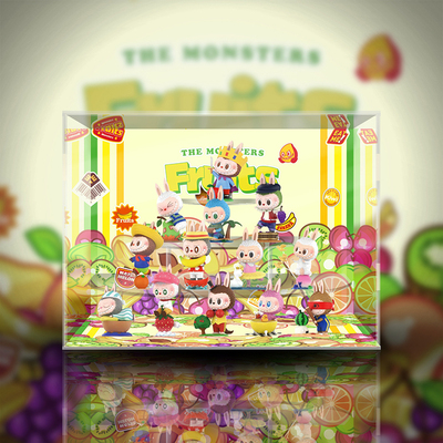 taobao agent 【Move】Bubble Mart Labubu Labu Fruit Series Tide Play Blind Blind Special display box
