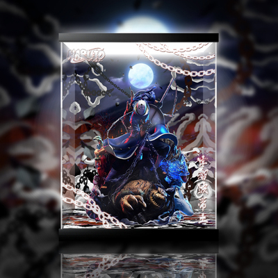 taobao agent 【Move】Liufeng Burning Wind Pupils Beast Control the Uchiha Band GK Statue Dedicated display box