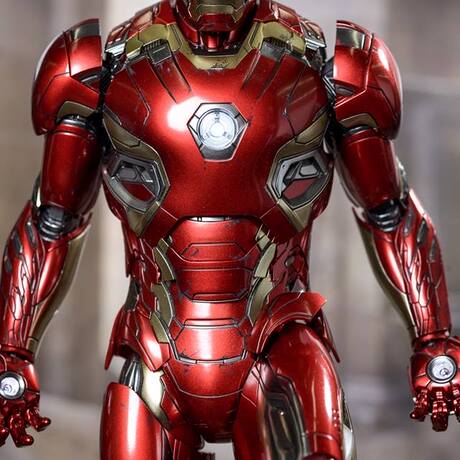 hottoys 1/6 钢铁侠 mark 45 mk45 复仇者联盟 2 现货 邮费到付