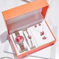 [Meilang Red Faceial Network Belt] Дайте подарочную коробку для ювелирных изделий из пяти ювелирных изделий