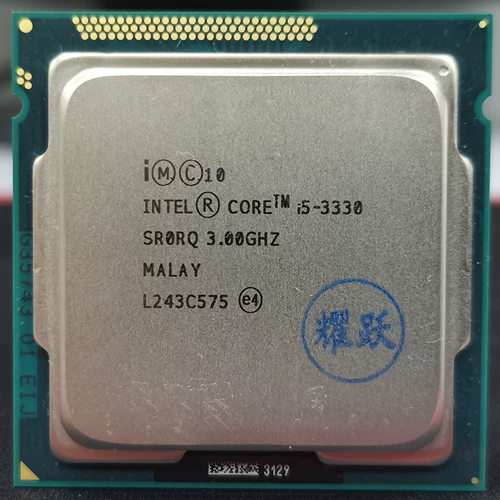 Intel core Quad-Core I5-3330 LGA 1155 Igle Loose Table CPU Оригинальная гарантия положительного качества за один год