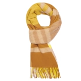Демисезонный ретро шерстяной многоцветный удерживающий тепло шарф, накидка