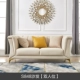Ghế sofa da sang trọng kiểu Mỹ phòng khách hiện đại tối giản sofa da rắn 1 + 2 + 3 kết hợp sofa da tối giản - Ghế sô pha