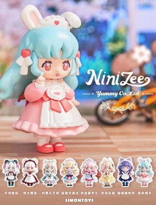 taobao agent Genuine Ninzee Nini Cubs Delicious Company Blind Blind Delicious Company Series Lolita Girls' Hand -Office Swing Ceremony