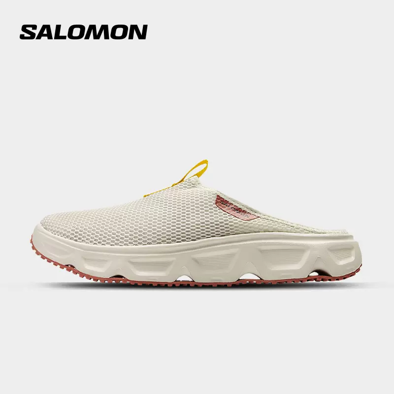 salomon萨洛蒙恢复拖鞋男女款黑色透气轻量减震休闲RX SLIDE 3.0
