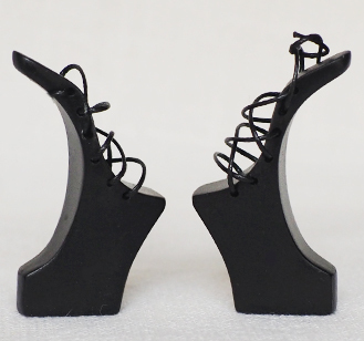 taobao agent FANTASY special series of flower pot bottom shoes (black and white 2 color options)