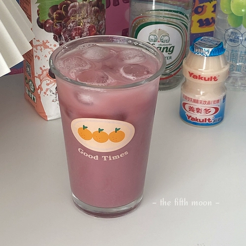 Милый мультяшный стеклянный кофейный стакан, чайная чашка