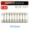 Ống cầu chì gốm 5x20mm250V cầu chì ống cầu chì vạn năng 1A2A3A6A10A15A30A Cầu chì