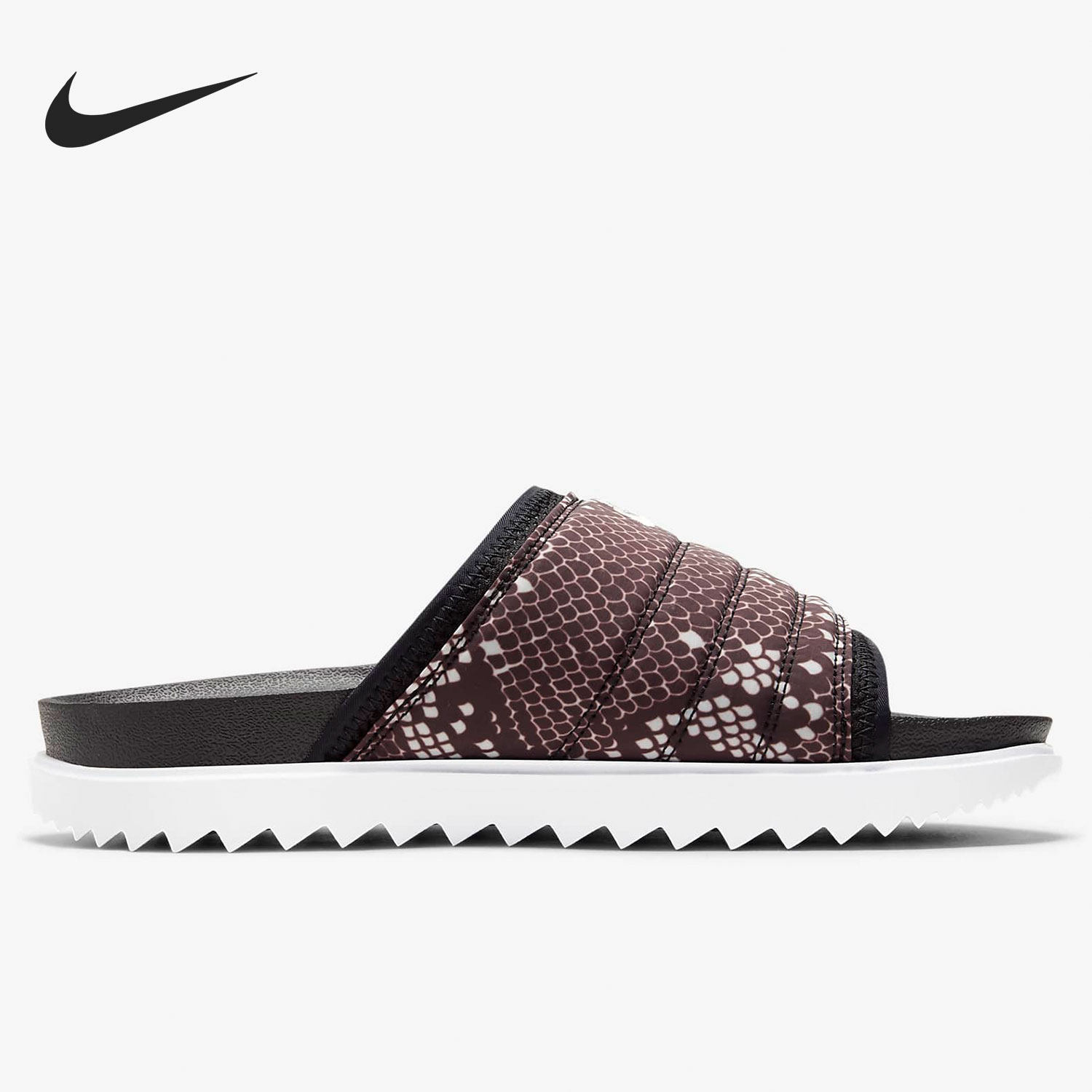 Nike/耐克 Официальная качественная продукция ASUNA SLIDE PRINT мужской и женщины воздухопроницаемый движение шлепанцы  DC9950