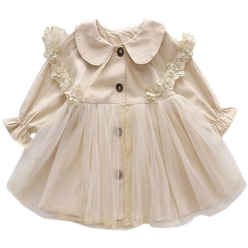 Плащ, куртка, детская кукла, платье, длинная юбка на девочку, новая коллекция, кукольный воротник, из фатина, средней длины