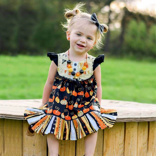 Летнее платье, этническая юбка, наряд маленькой принцессы