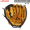 12,5 - дюймовая кожа левая рука L (доставка бейсбола) BBG005PVC