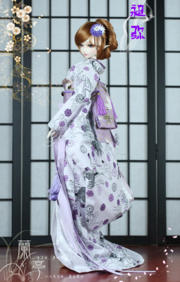 taobao agent Lanting Jimeng BJD SD JP OB Watsuito three -point large size and Fenghua Kuihua's marriage kimono