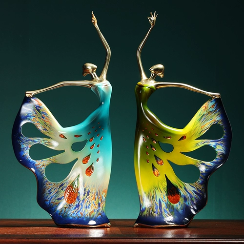 Медный современный креативный декор для гостиной, китайский стиль, легкий роскошный стиль, подарок на день рождения