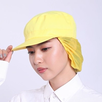 На задней части желтой головы есть сетевой карман)