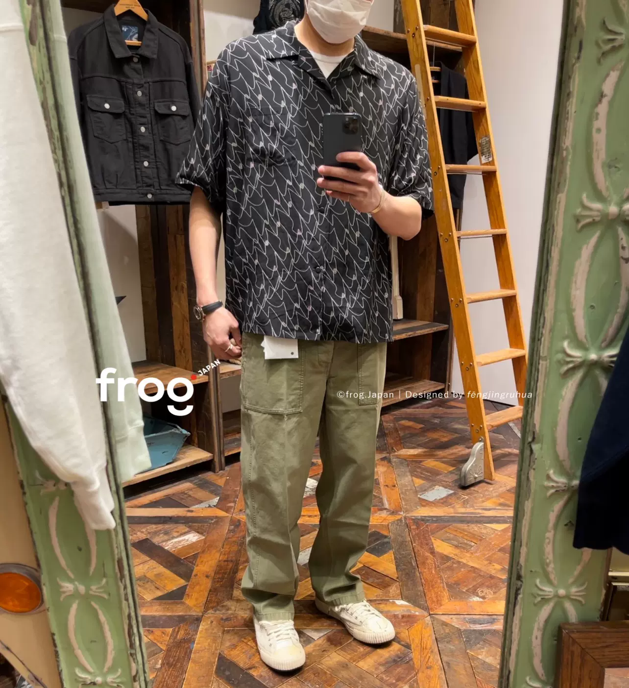 订购VISVIM ICT ALDA PANTS 军事休闲裤做旧棉22SS-Taobao