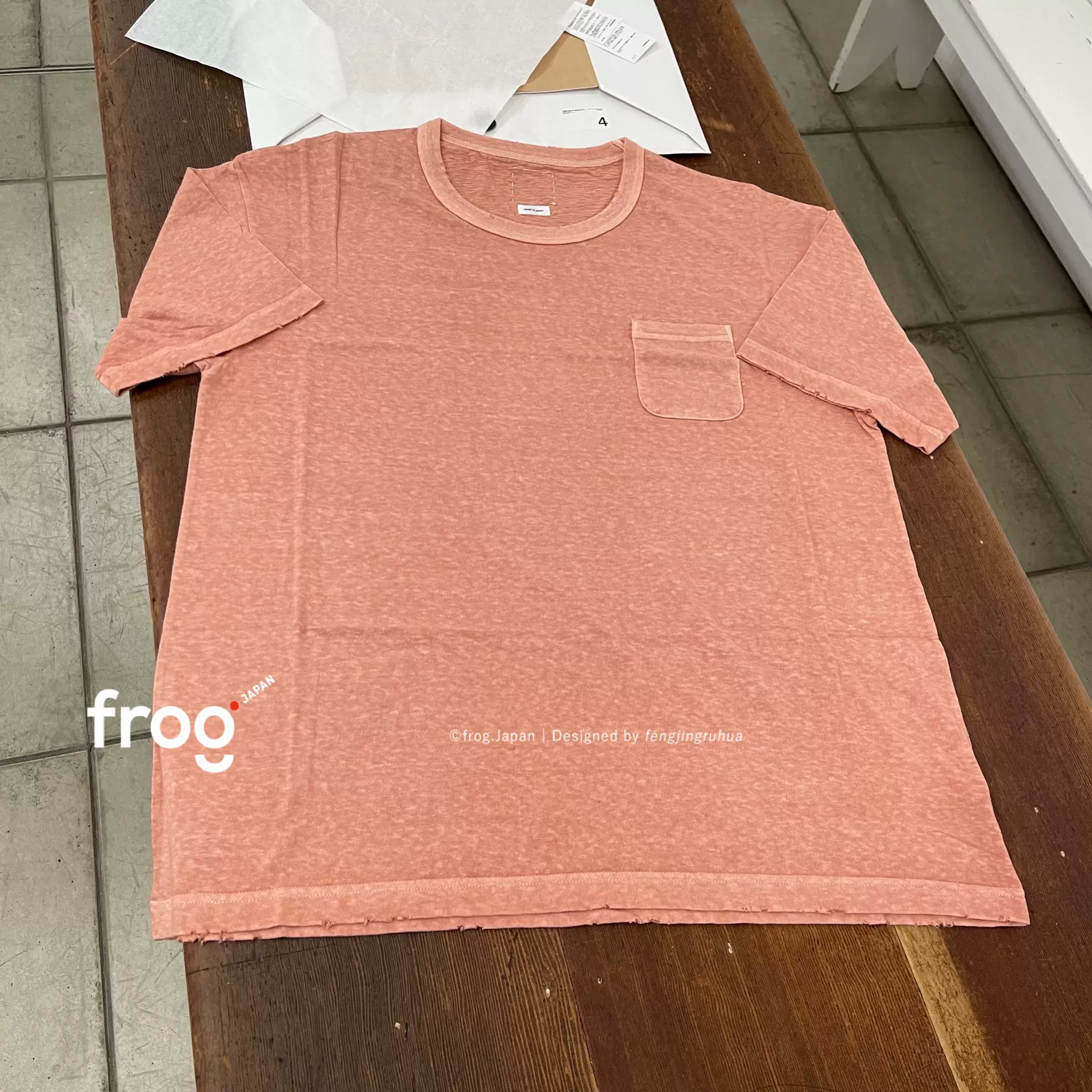 VISVIM ビズビム Tシャツ ブラピ AMPLUS (UNEVEN DYE) - www.onkajans.com