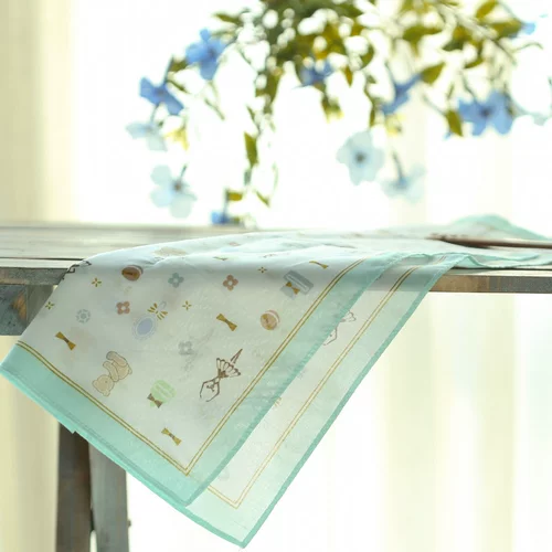 Хлопковый японский носовой платок, старомодный шарф