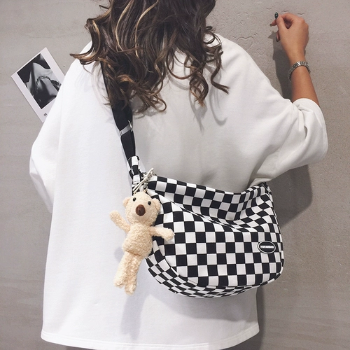 Сумка через плечо, поясная сумка, ранец для школьников, шахматы, шоппер, подходит для студента