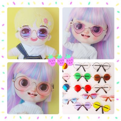 taobao agent Accessory, cotton glasses, doll, 20 cm, children's clothing, 20cm