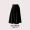 Black large swing skirt