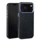 Carbon Fiber Diagonal Weave Metal iPhone Case for iPhone 18 – 12, iPhone Air
