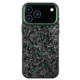 Carbon Fiber Red Accents Shockproof TPU iPhone Metal iPhone Case for iPhone 17, 16, 15, 14 and 13