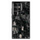 Crushed Carbon Fiber Blue Sparkle Metal iPhone Case for iPhone 17, 16, 15, 14 and 13