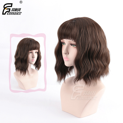 taobao agent Findai's short curly hair round face naturally full -headed net red cute wave head fluffy corn hot hair wig