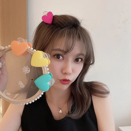 Милая заколка-крабик, челка, летняя заколка для волос, японские и корейские, популярно в интернете