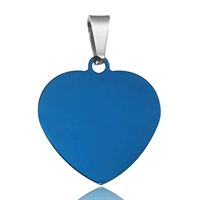 Сердце -обработанные синие пустые слова