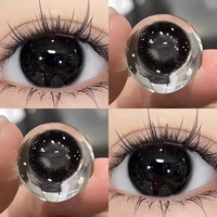 Упаковка из 10 штук] Гугу черный 14,2 мм [1 коробка для ношения палочек, 2 коробки для жидкости для глаз]