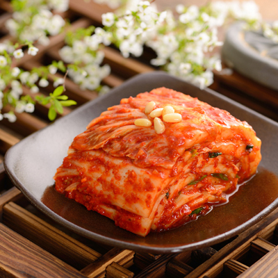 韩国宗家府切件泡菜40g 韩国辣白菜 火锅方便面伴侣 满20袋包邮