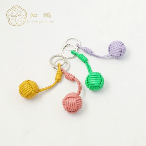 Плетеный брелок ручной работы, милая высококлассная подвеска, подарок на день рождения