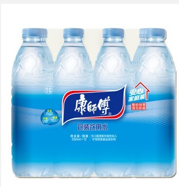 包邮 康师傅矿物质水550ml*12瓶 装饮用水矿泉水