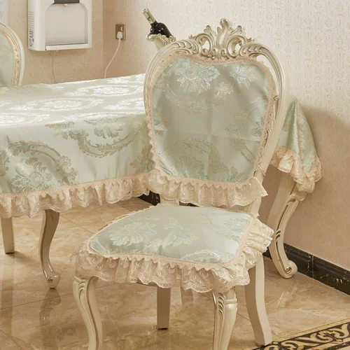 Высококлассный стульчик для кормления, подушка, шарф, журнальный столик, легкий роскошный стиль, европейский стиль