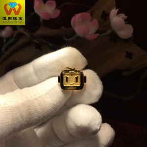 汪东 Ювелирное украшение, золотой аксессуар, дизайнерская брошь, делается под заказ