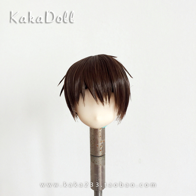 taobao agent Tea Kaka hand | Boys daily short fake chestnut BJD/AZ/OB/Keer/Barbie doll