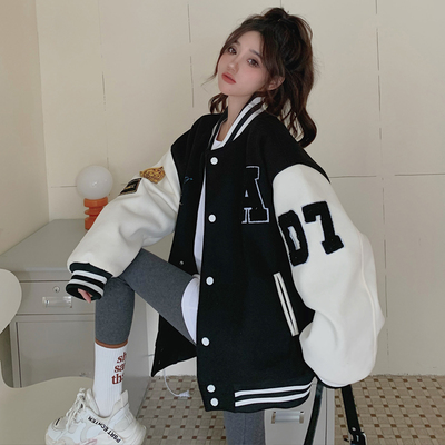 taobao agent Design baseball demi-season uniform, jacket, plus size, trend of season, fitted