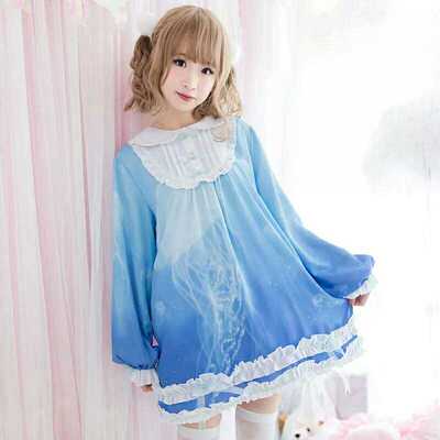 taobao agent Marine skirt, clothing, Lolita style, cosplay