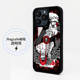 One Piece Anime Luffy & Shanks 2D Anti-Fall Phone Case – Plus/Pro/Max – iPhone 16, iPhone 15, iPhone 14, iPhone 13, iPhone 12