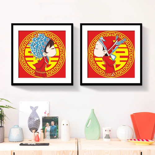 Бриллиантовая живопись 2022 Новая маленькая гостиная спальня спальня для спальни точка -кроссовая строчка