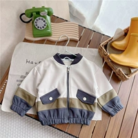 Xyf233001 Хаки цветная бейсбольная куртка